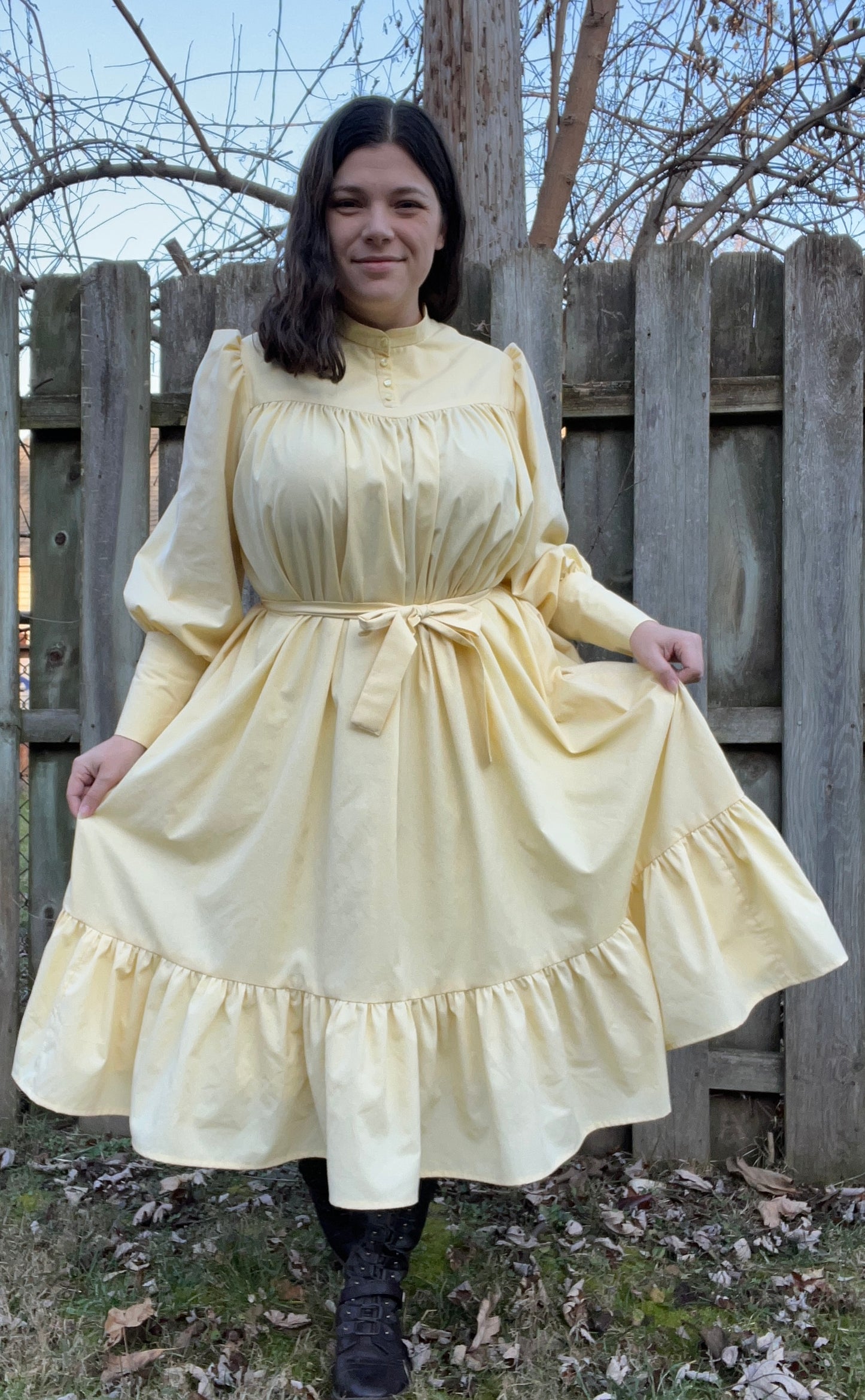 Sophie Extended Size Range Victorian Style Tent Dress pdf Sewing Pattern
