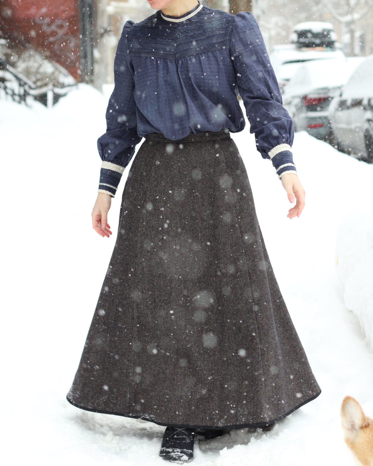 1900s Trumpet Skirt pdf Sewing Pattern