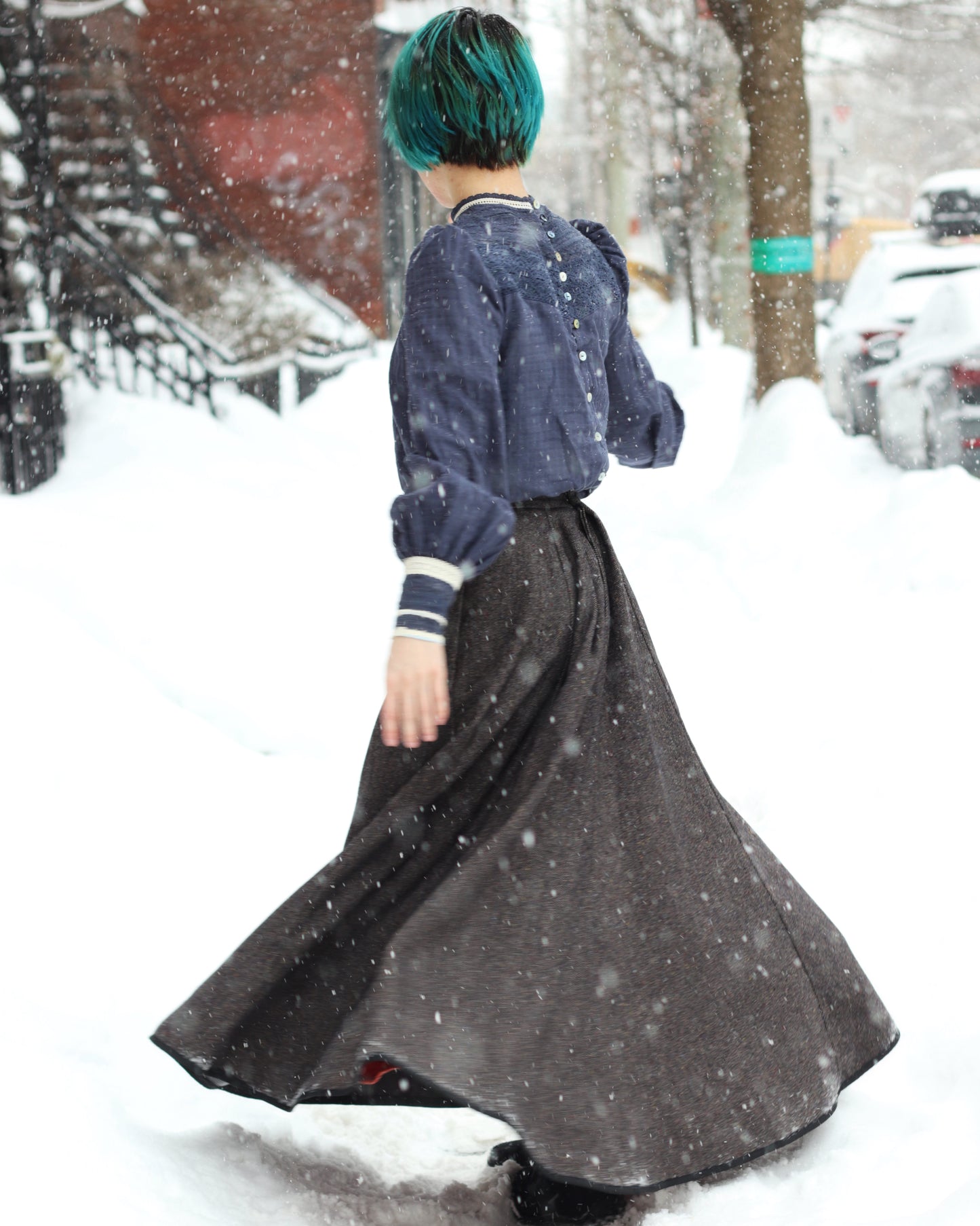 1900s Trumpet Skirt pdf Sewing Pattern