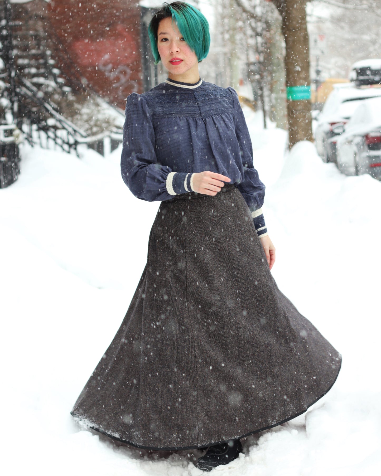 1900s Trumpet Skirt pdf Sewing Pattern