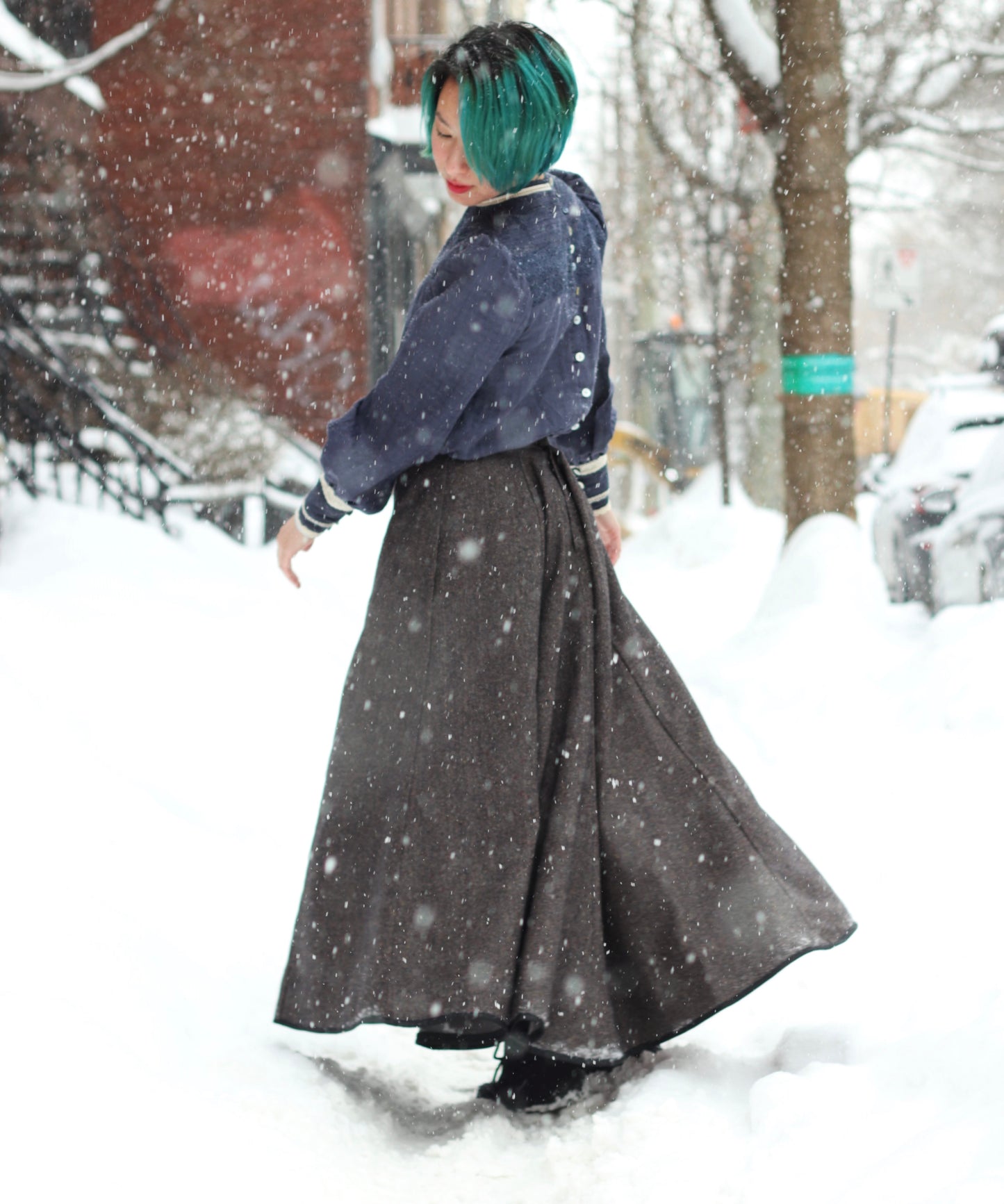 1900s Trumpet Skirt pdf Sewing Pattern
