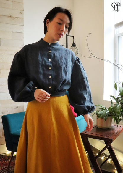 Leah Blouse 1860s Shirt pdf Sewing Pattern