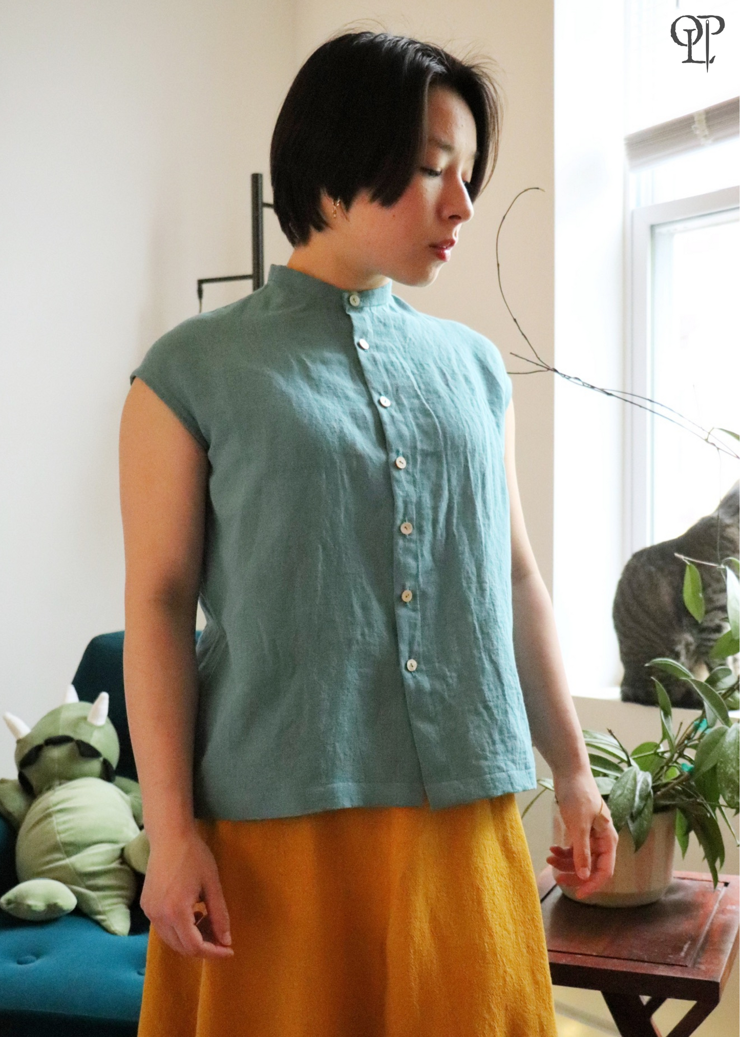 Leah Blouse 1860s Shirt pdf Sewing Pattern