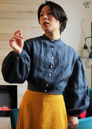 Leah Blouse 1860s Shirt pdf Sewing Pattern – Ora Lin Patterns