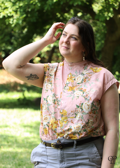 Leah Blouse 1860s Shirt pdf Sewing Pattern